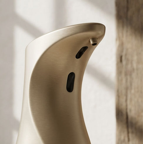 Moderní design automatického dávkovače pěnového mýdla