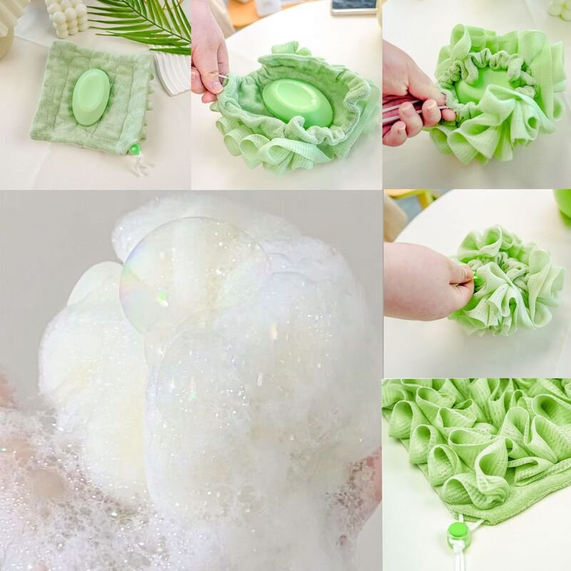 2-in-1 Bath Towel for Bathroom