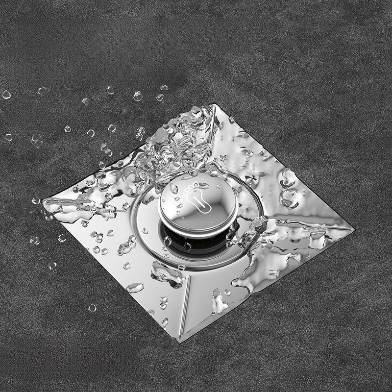 Rejilla de drenaje de piso clásica mejorada para baños, accesorio de fontanería universal