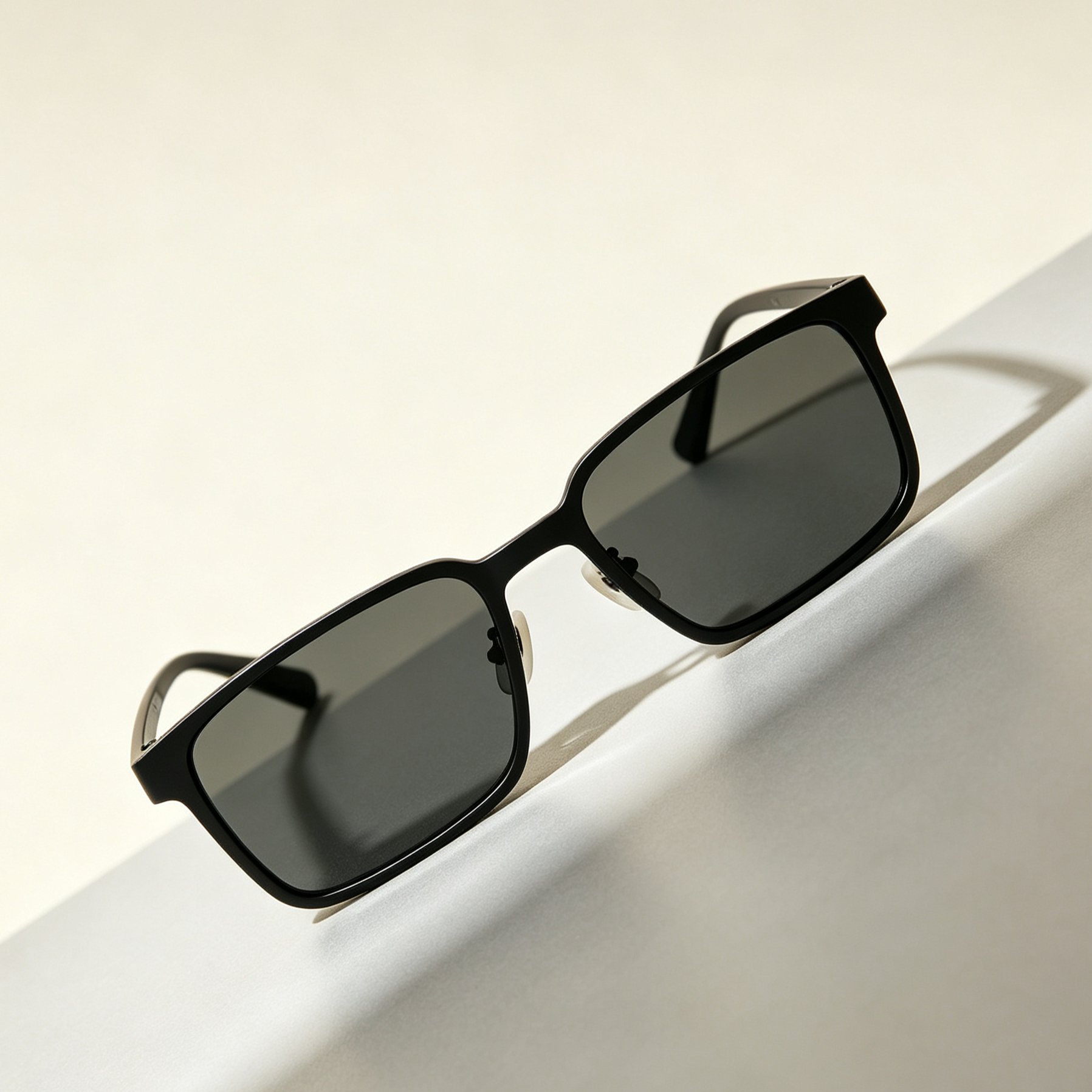 Trendy Retro Square Sunglasses front view