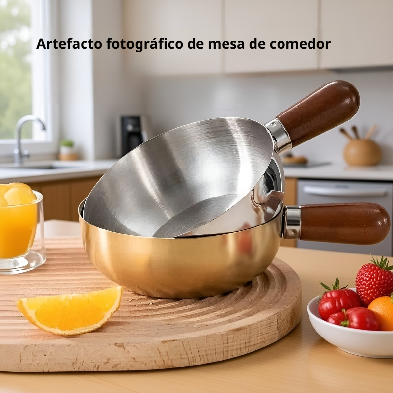 Preparación de sopa caliente en olla multifuncional