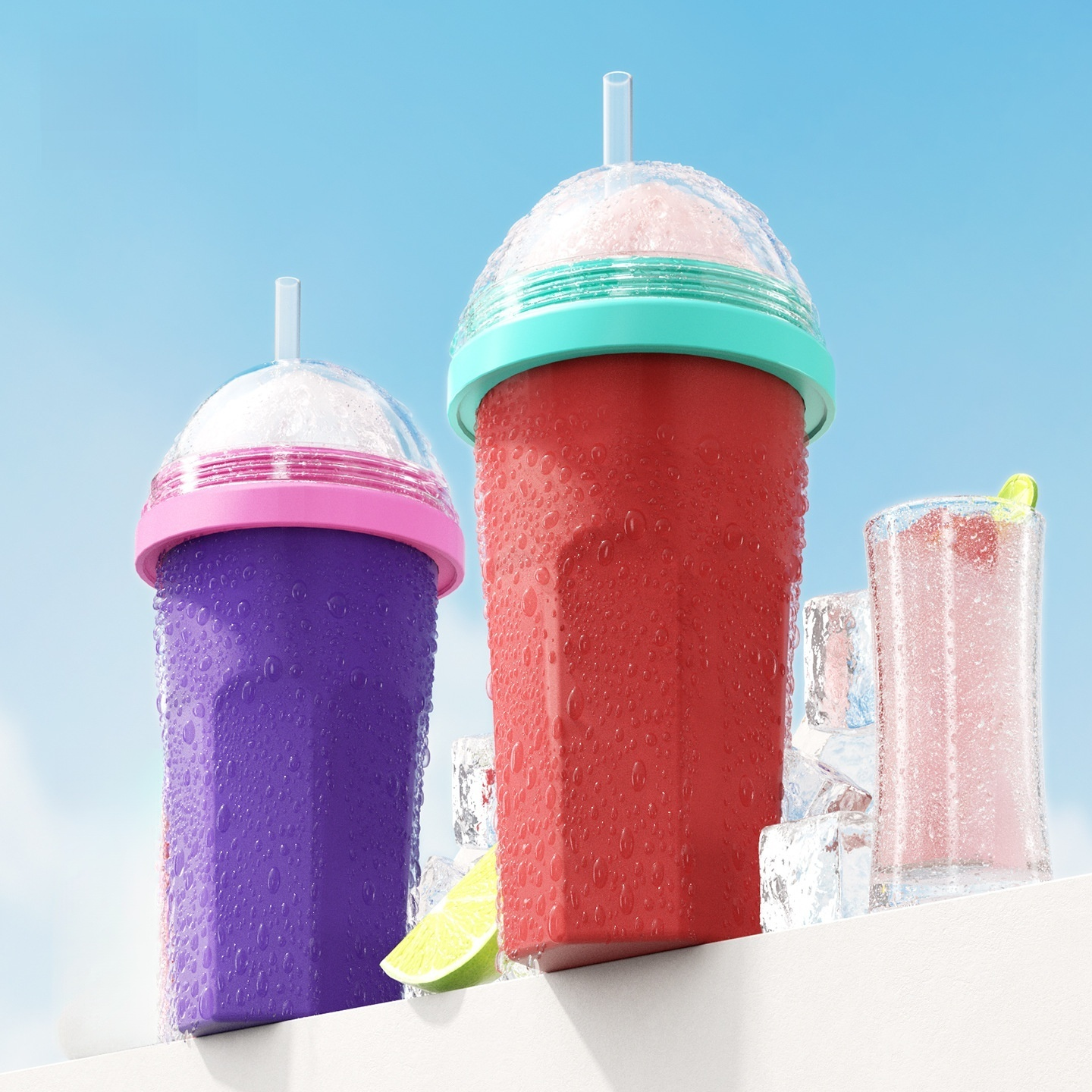Homemade Smoothie Cup