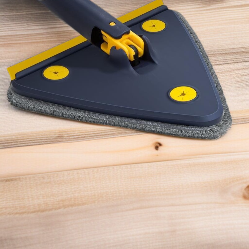 손세탁 없이 대걸레 청소 삼각 와이퍼 유리 천장 벽면 걸레를 손으로 비벼 닦다 손세탁 없는 청소 걸레 세트