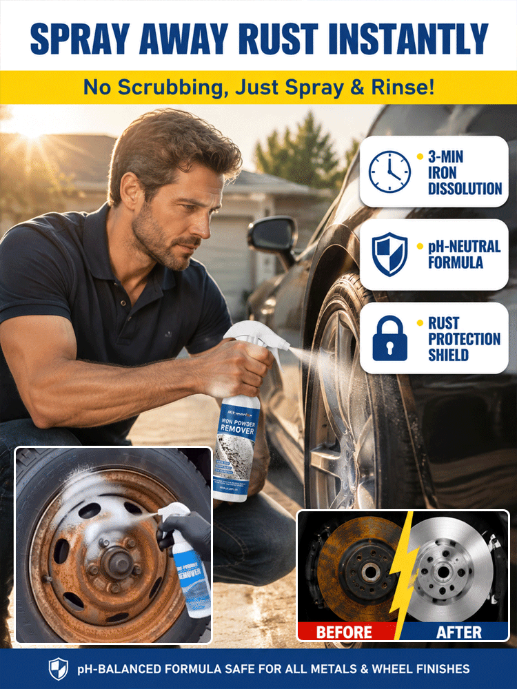 Multi-functional household and car rust remover