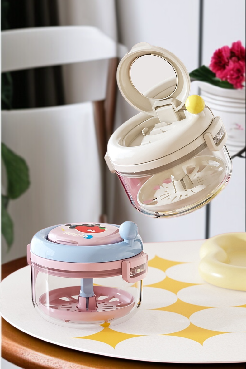 휴대용 밀폐 물빠짐 마우스피스 수납함 휴대용 치아교정 키트 휴대용 스텔스 밀폐 세척함