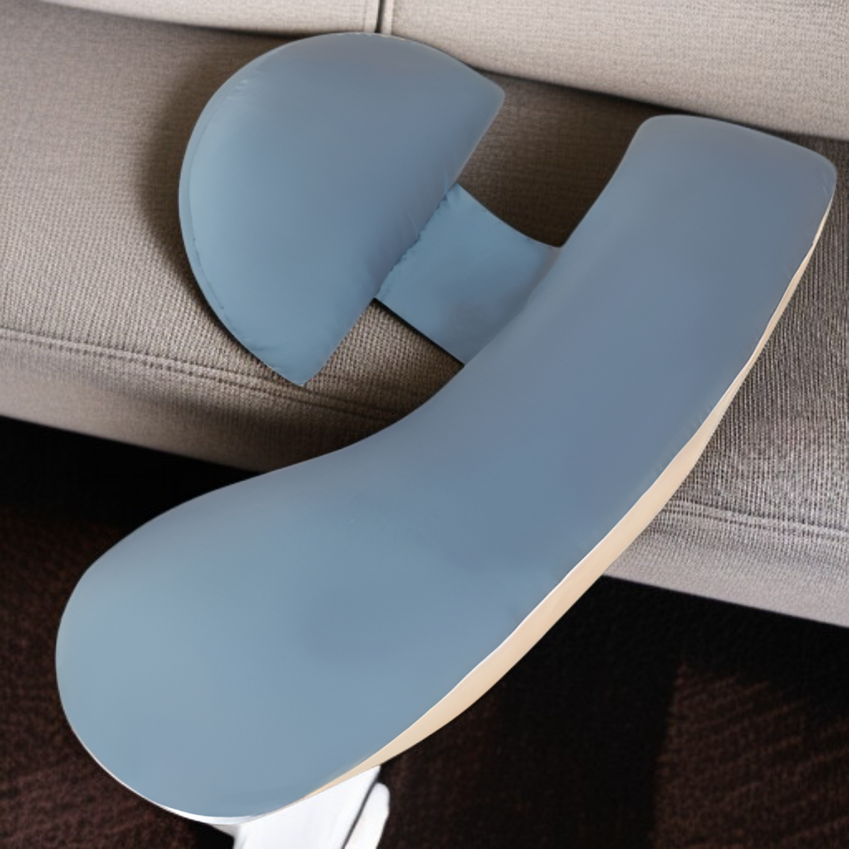 Oreiller latéral ergonomique en forme de U pour femmes enceintes