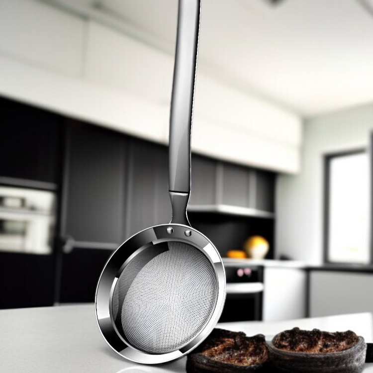 Stainless Steel Fat Skimmer Strainer Spoon