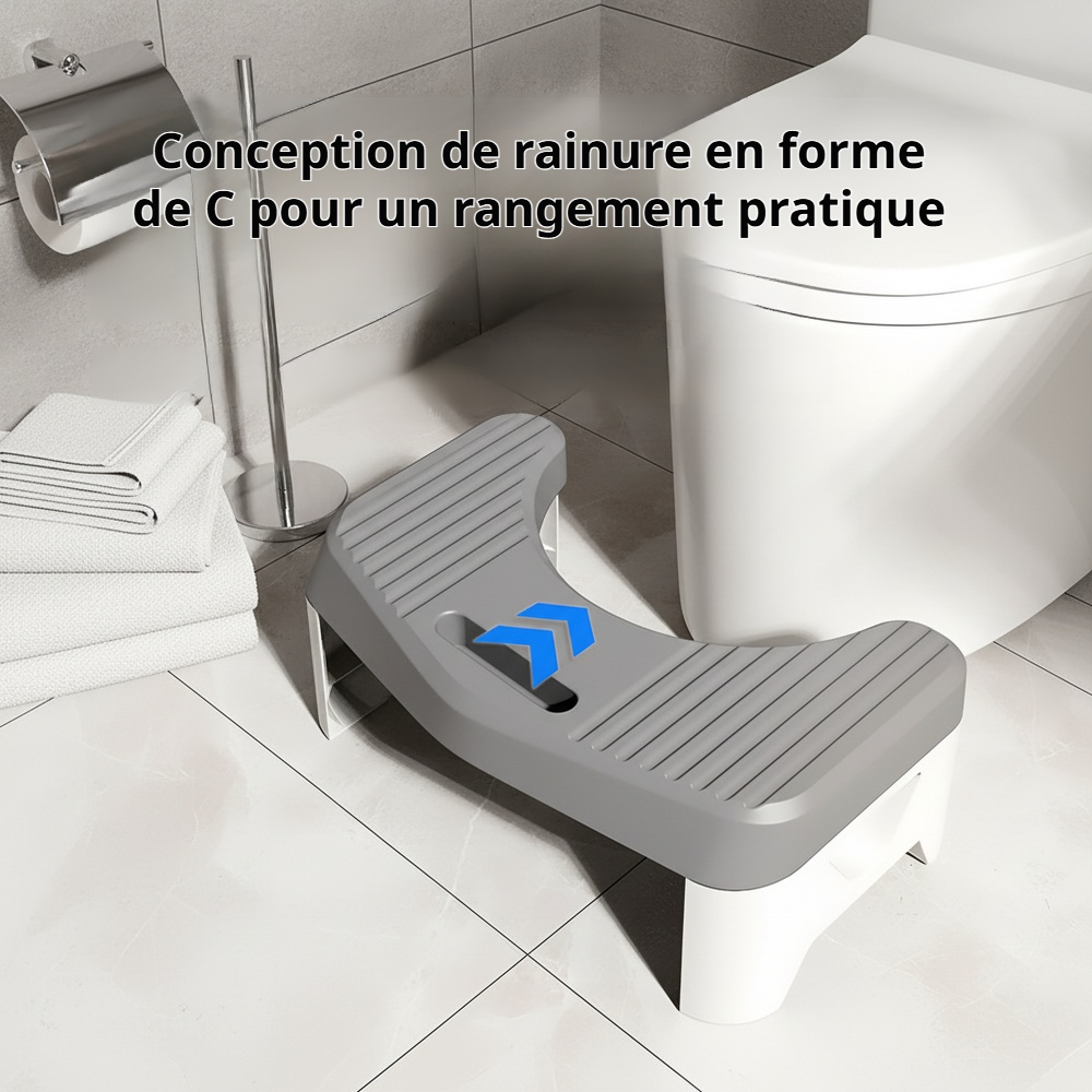 Tabouret de toilette antidérapant et épaissi