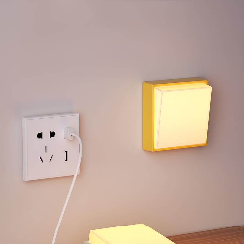 Luz nocturna táctil suave y protectora para los ojos para el cabecero de la cama