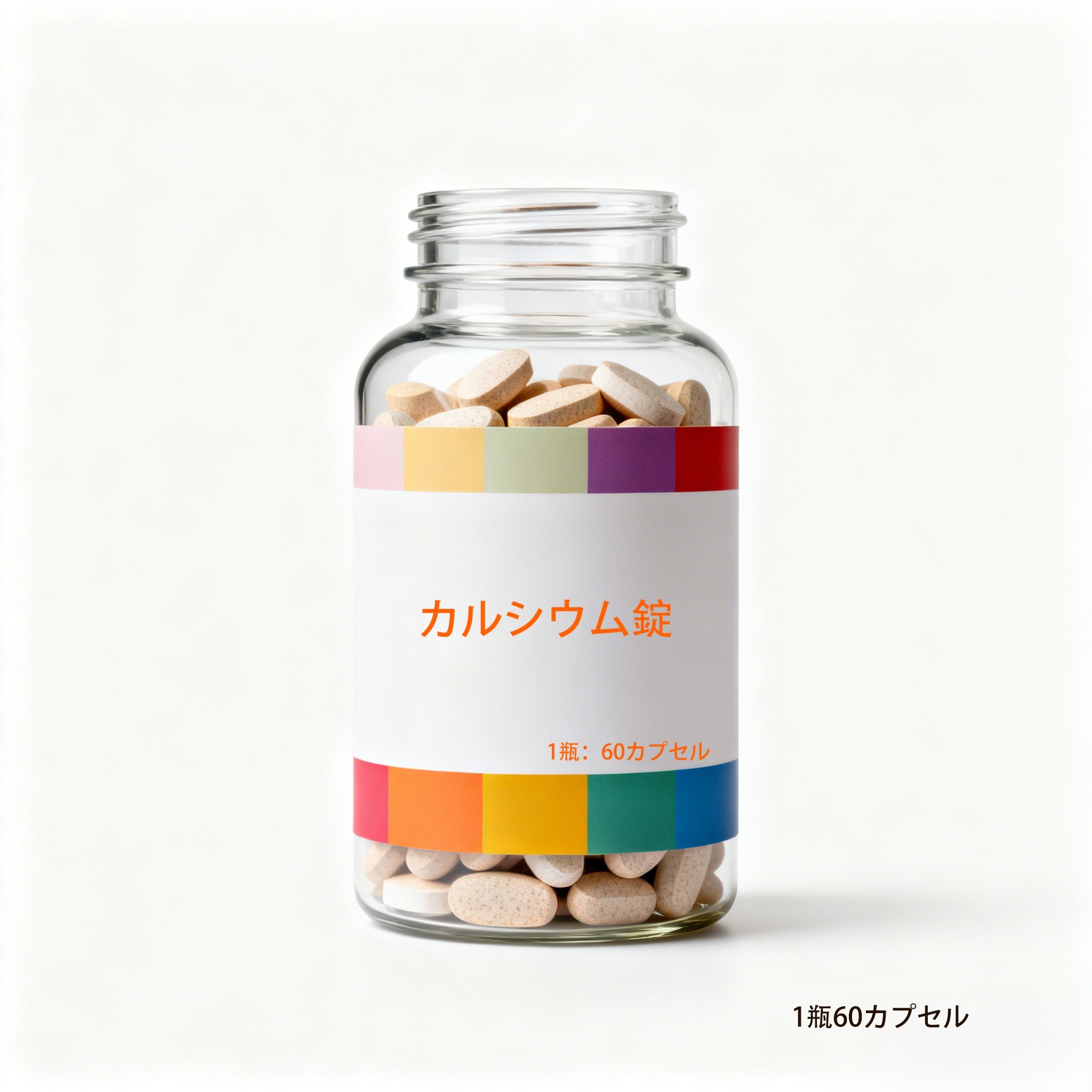 骨の健康をサポートするカルシウムサプリメント