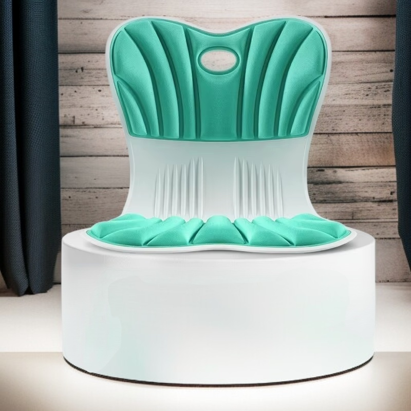 인체공학 허리 쿠션 사무실 의자 - 장시간 앉아도 편안한 허리 받침대