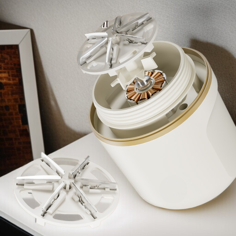 家庭用携帯型毛玉取り器　効率アップ　セーター・靴下専用　USB充電式