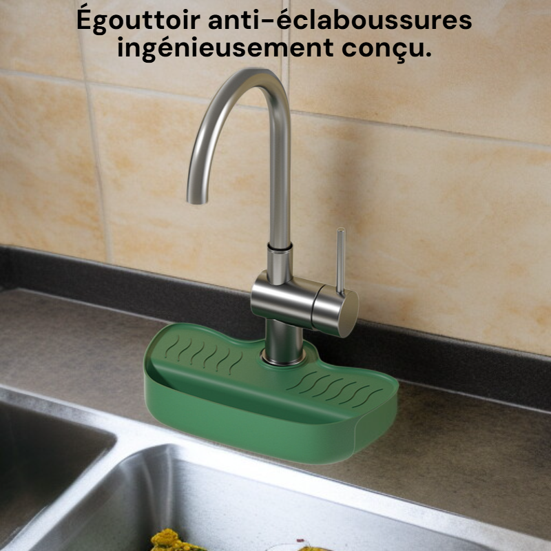 Égouttoir anti-éclaboussures 