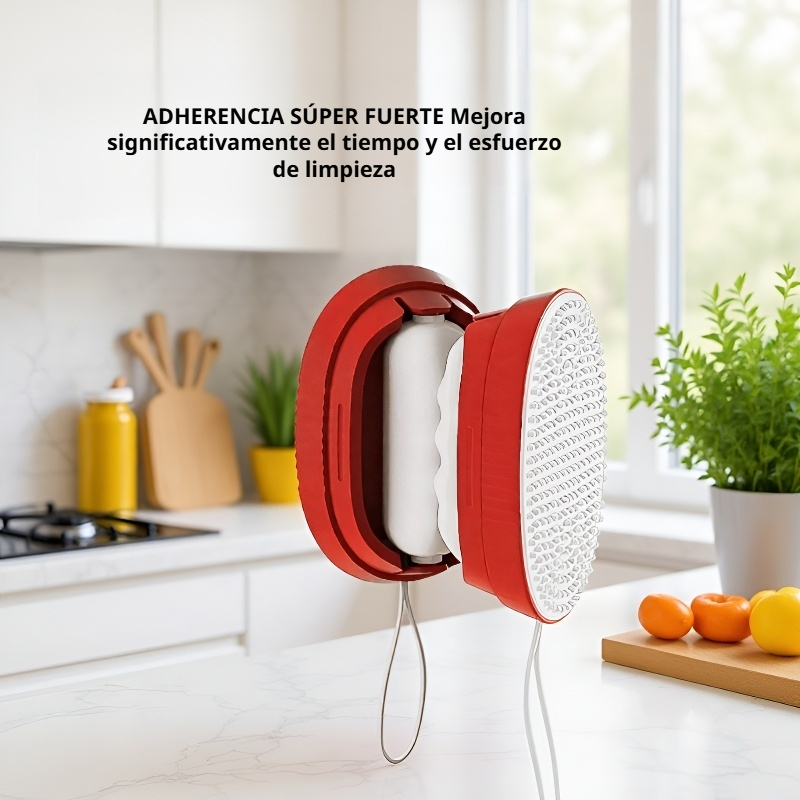 Cepillo adhesivo lavable 2 en 1 para eliminar pelos