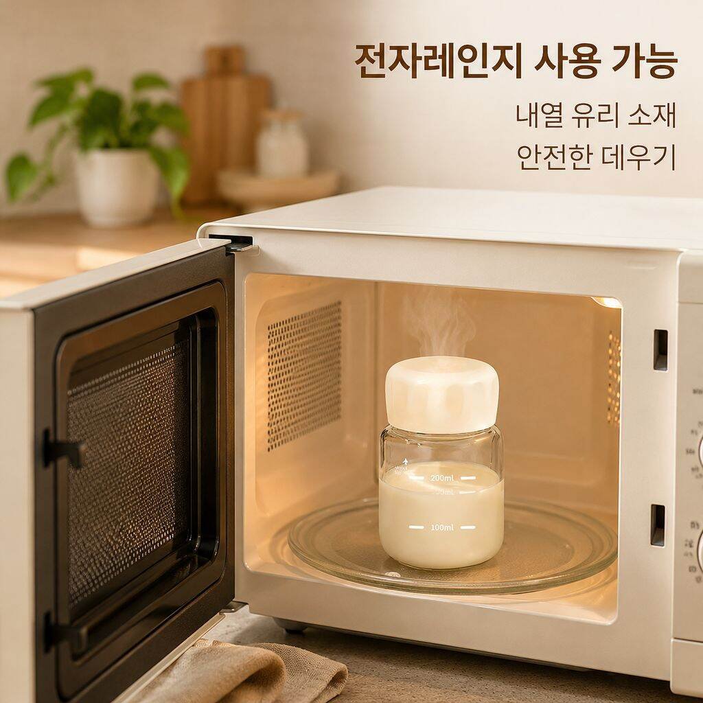 테이크아웃용 고붕규산 유리 물컵