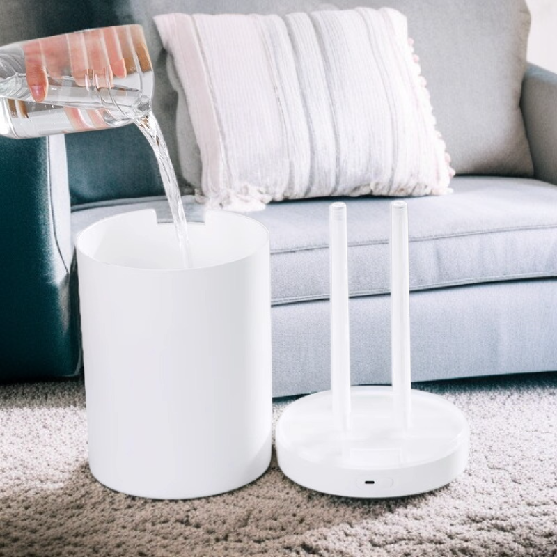 Humidificador para el hogar con doble salida y pantalla digital