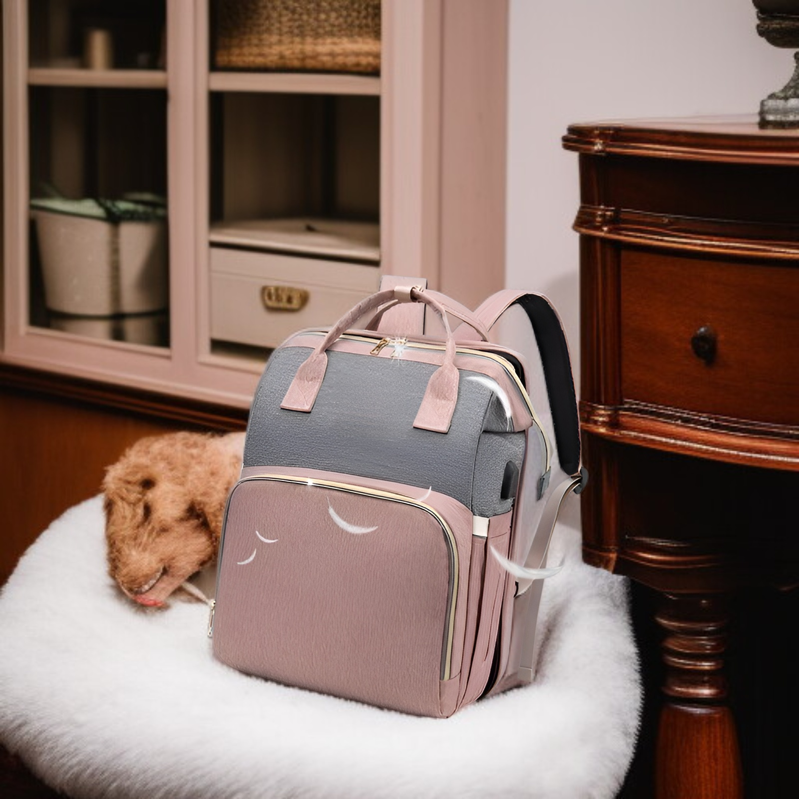 새 기저귀 가방