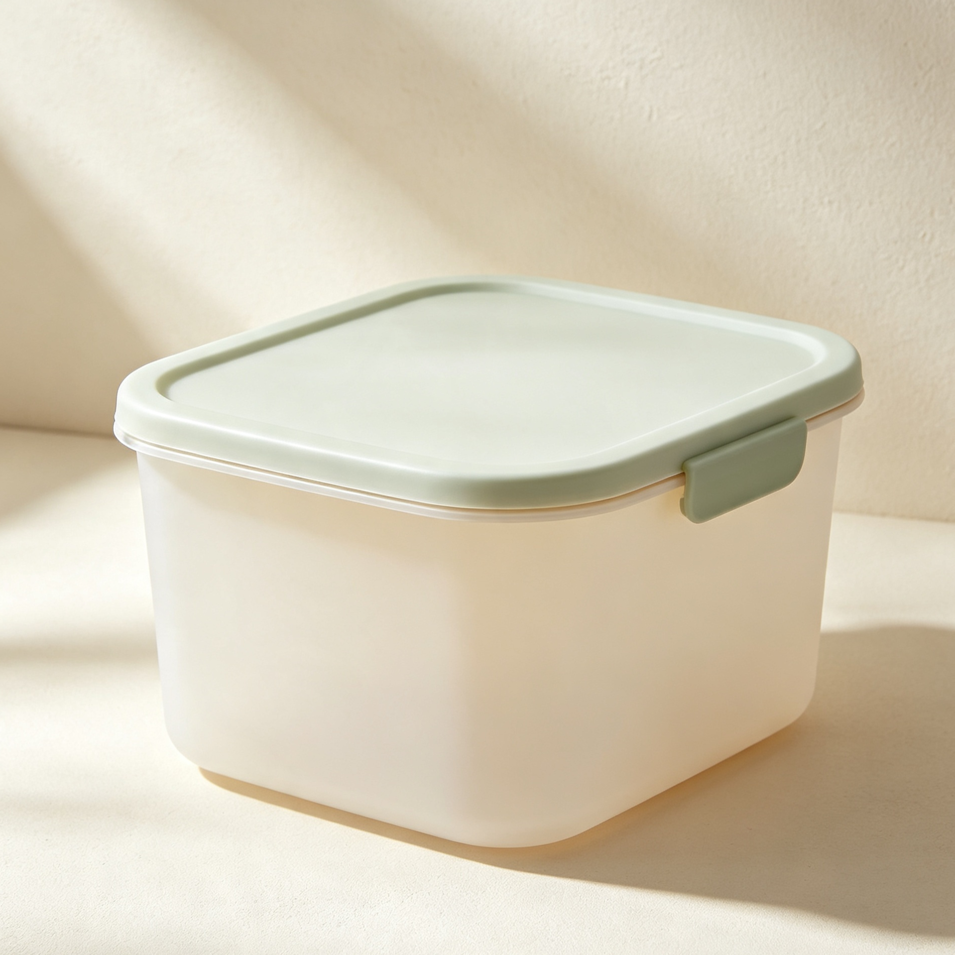 Set of 3 stackable storage boxes for home organization