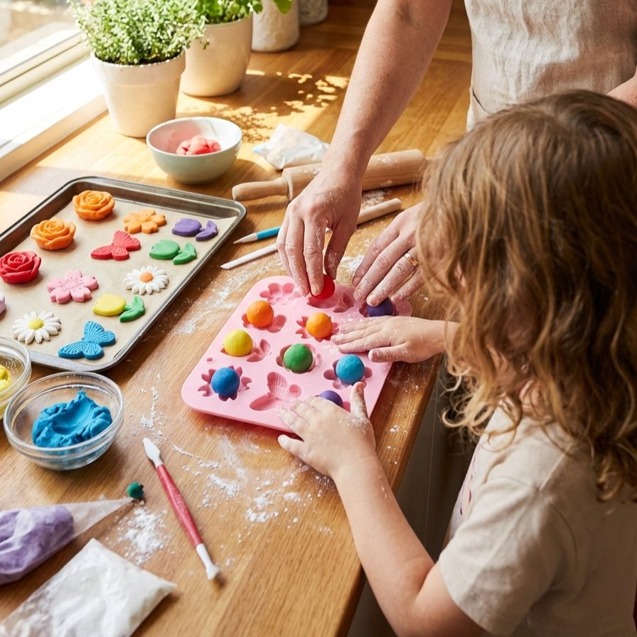 Vielseitige Backform aus Silikon für fantasievolle Backkreationen