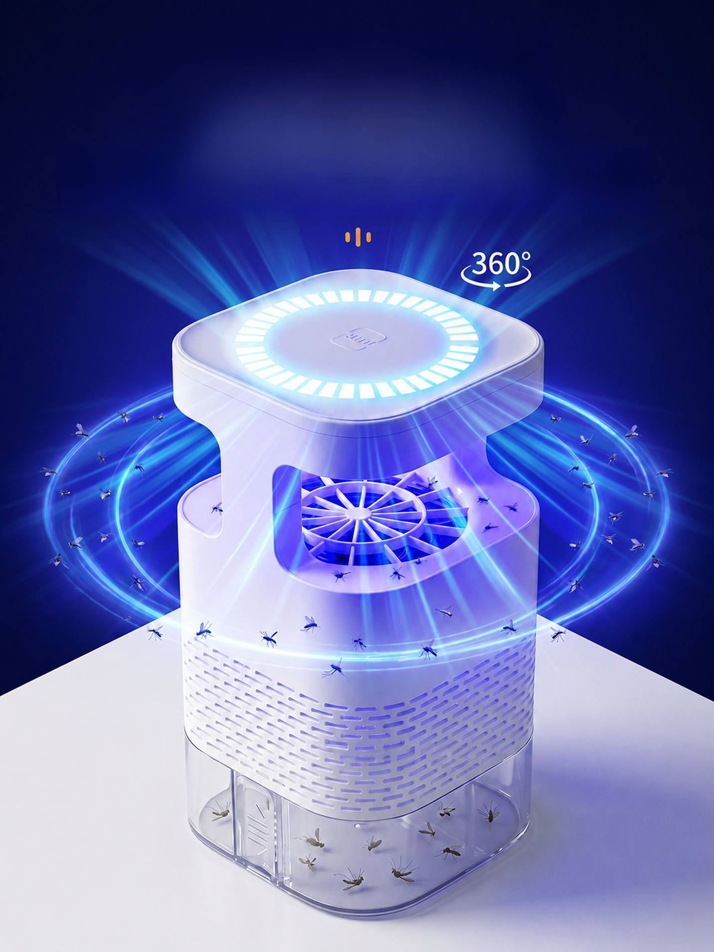 Safe and energy-saving mosquito repellent device