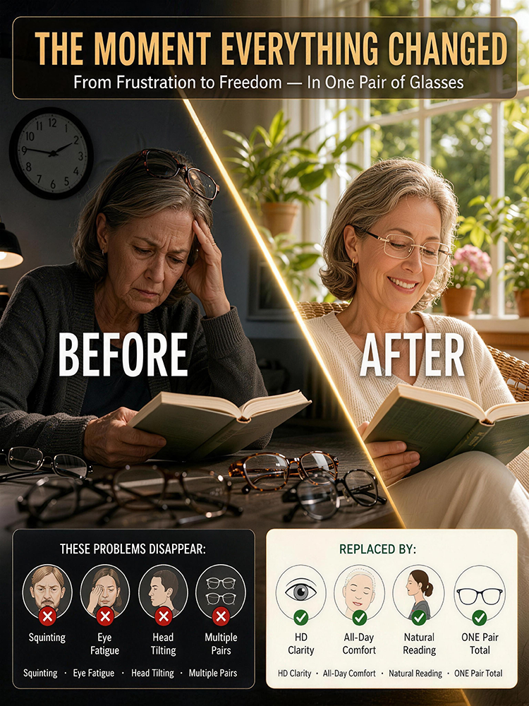 Ultra-Thin, Frameless Photochromic Reading Glasses