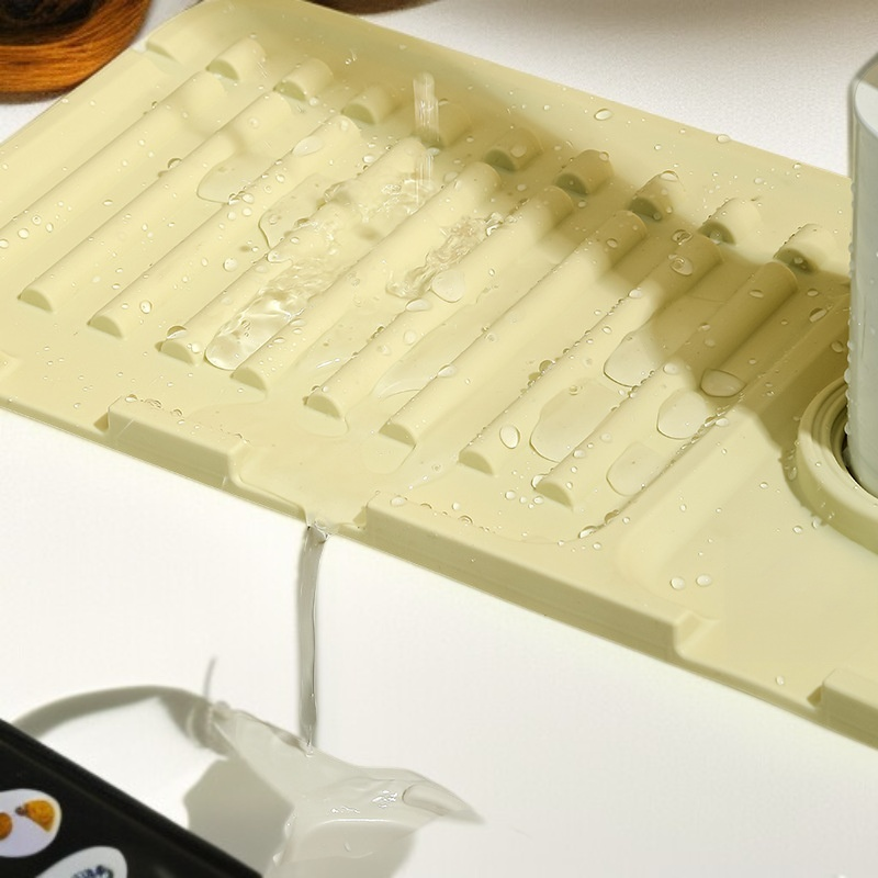 주방 수도꼭지 싱크대 실리콘 누수방지매트