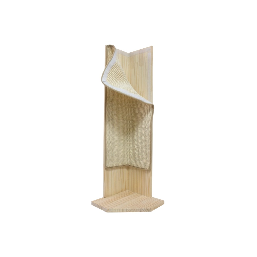 Katzenkratzbaum aus Holz