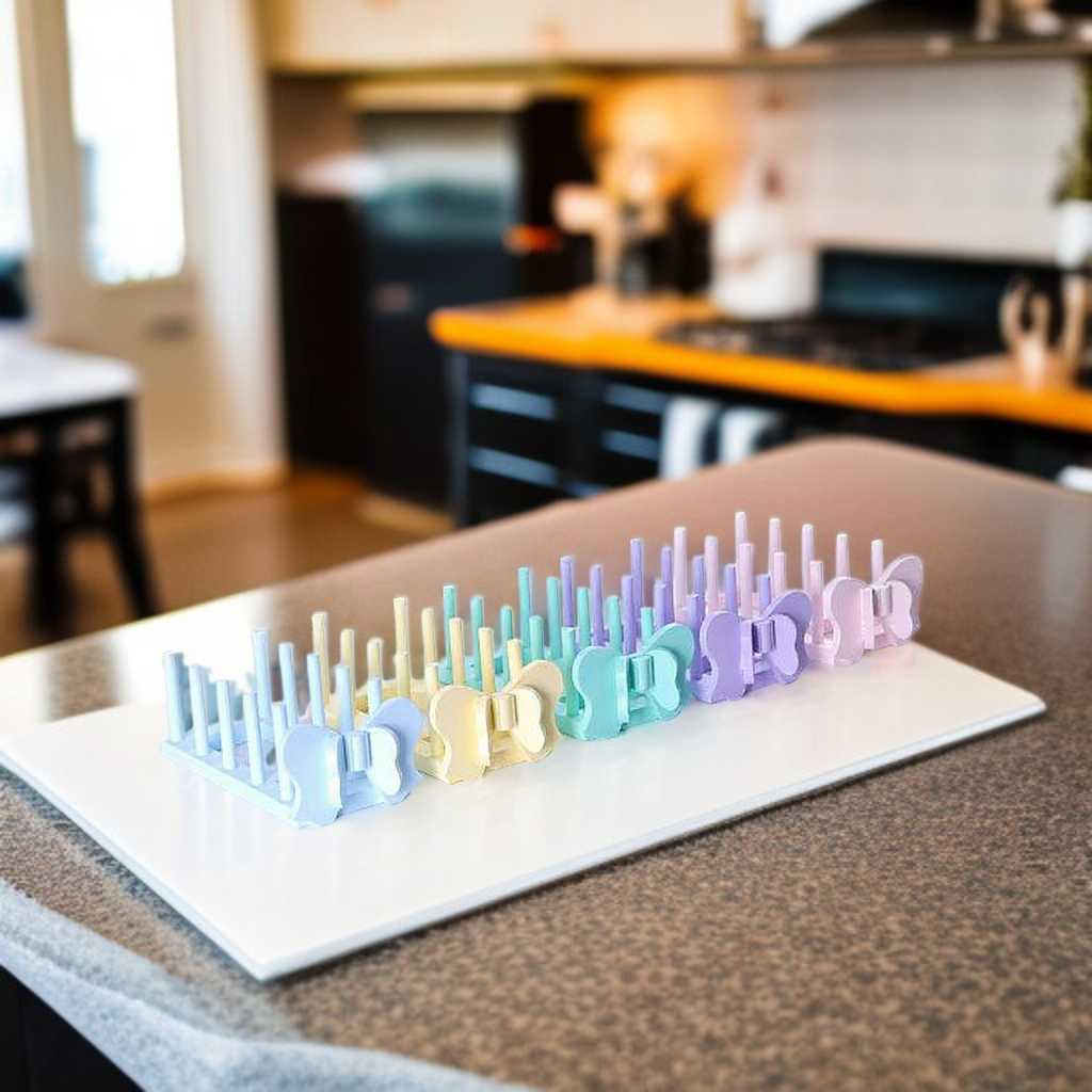 공간 절약형 주방 선반 디자인