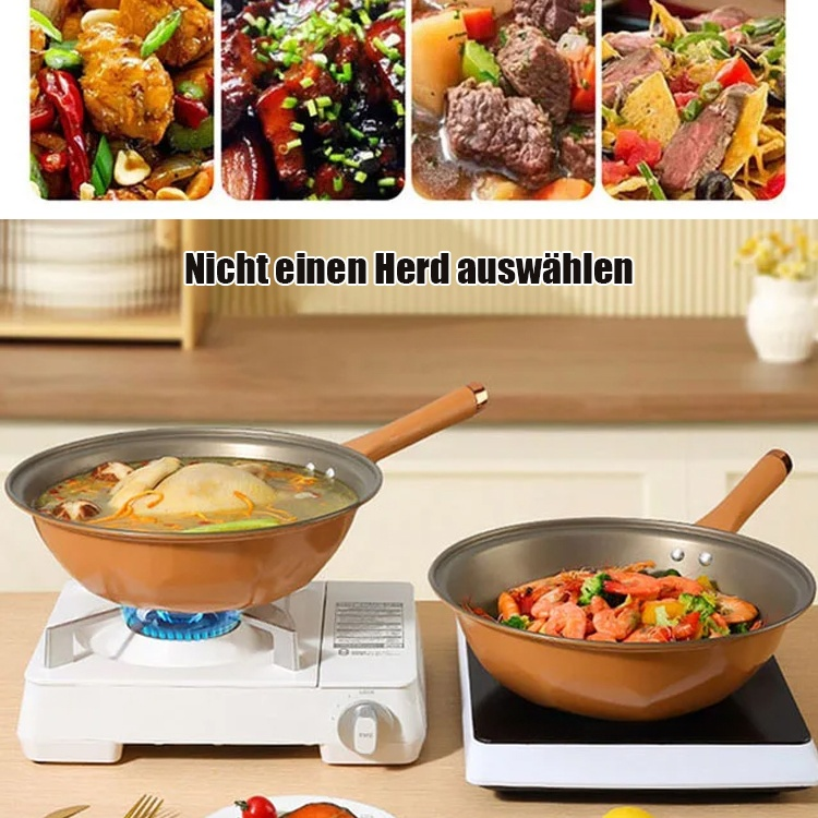 Titan-Mikrodruck-Keramik-Antihaft-Gesundheitstopf