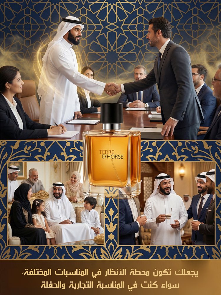 عطر راقي ثقيل رجالي برائحة تدوم طويلا(إطلاق حصري فاخر للشرق الأوسط)