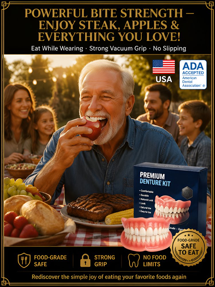 ADA-certified complete dentures (USA)
