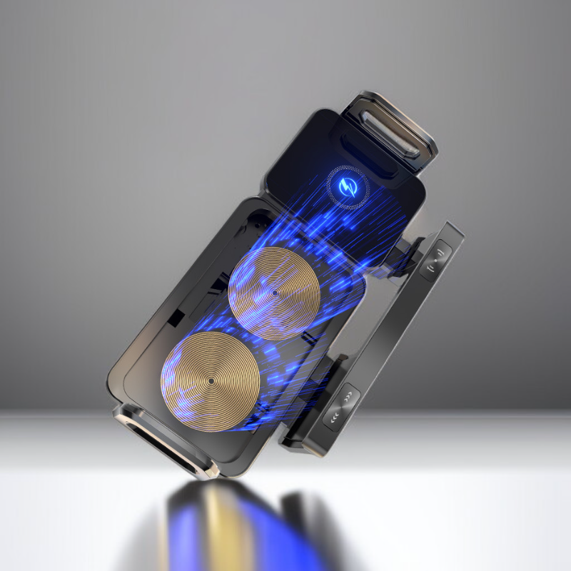 ワイヤレス充電スマホスタンド