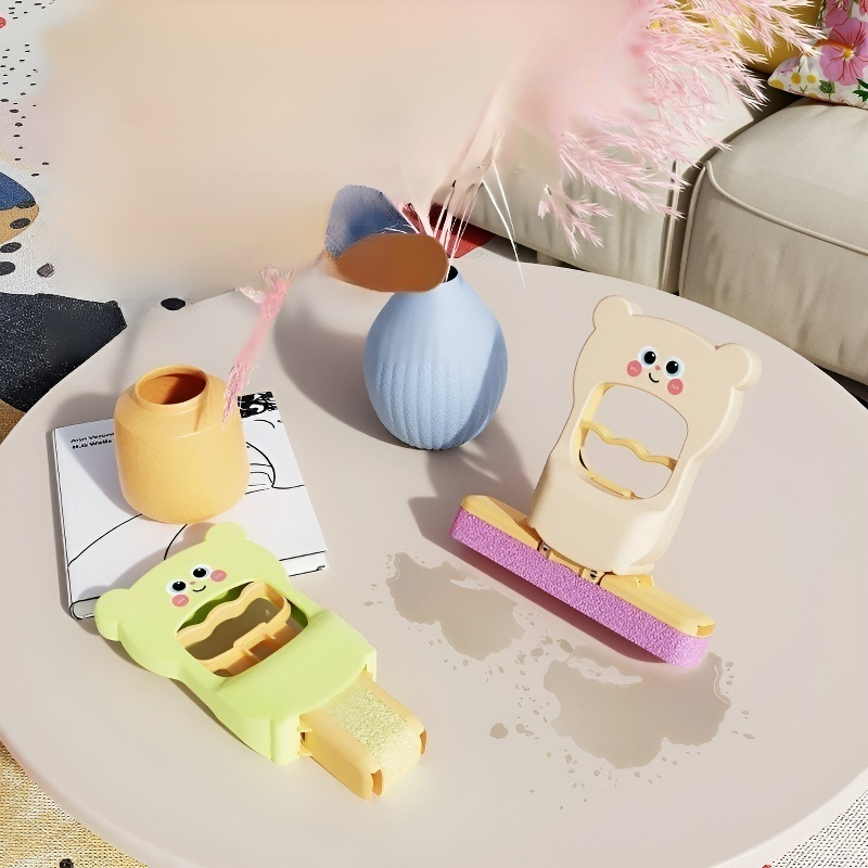 桌面折疊式多功能小拖把替換吸水抹布
