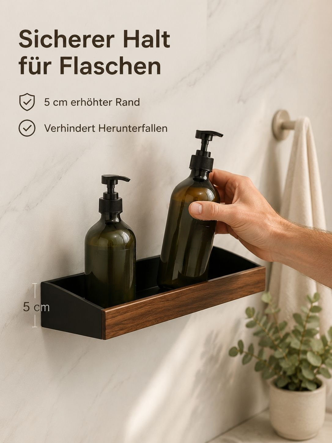 Wandablage Dusche für mehr Ordnung und optimale Raumnutzung