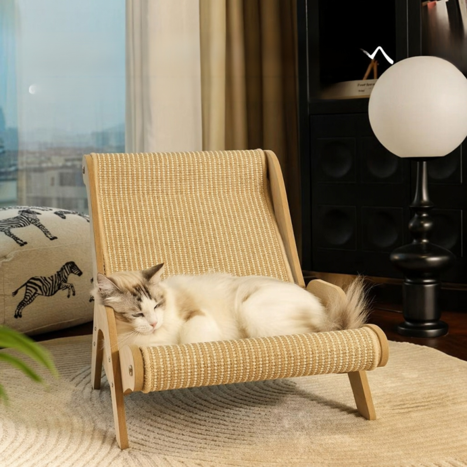 Durable Cat Scratcher Sofa Chair, All-Season Use