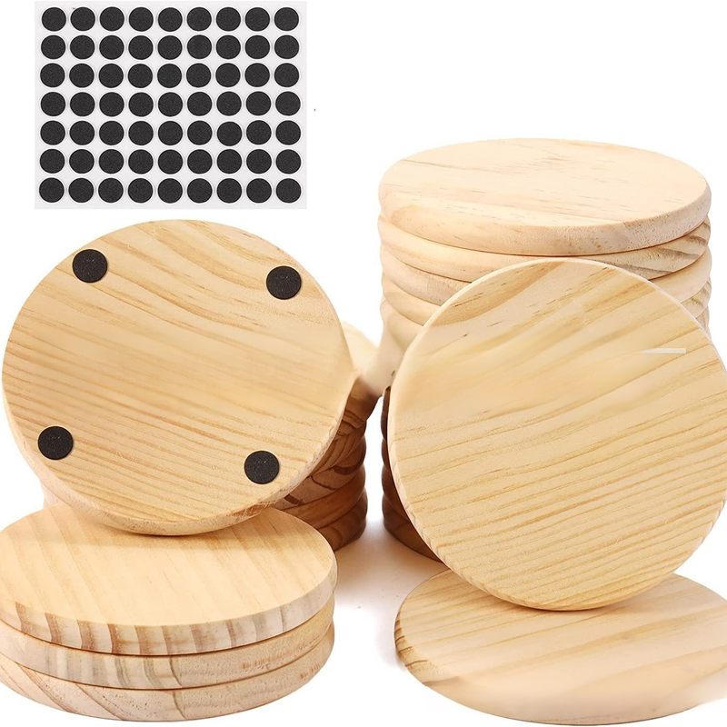 Sous - verres anti - blanchiment en bois Kung Fu Tea set