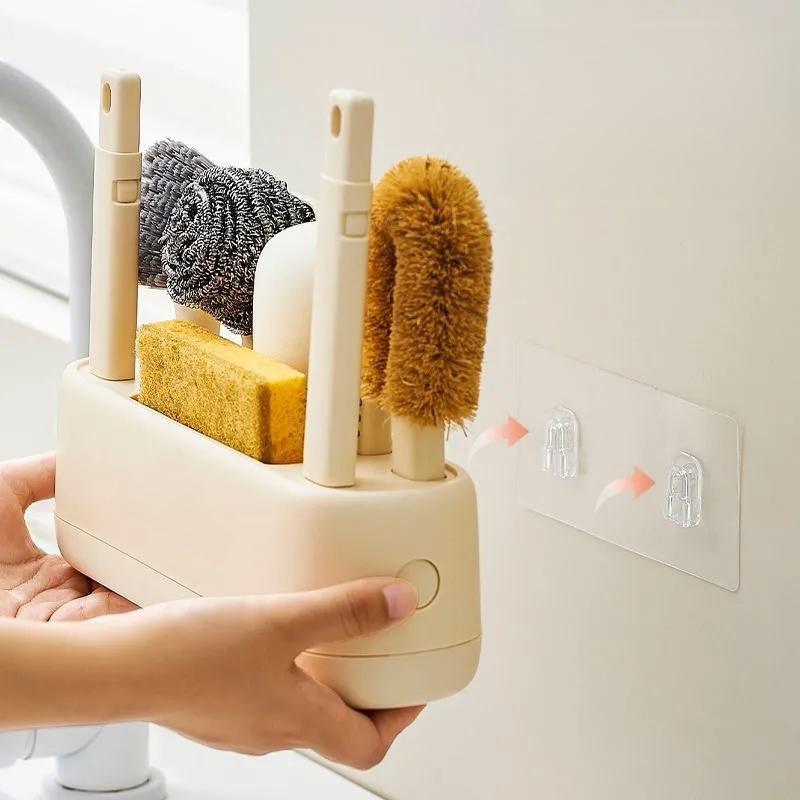 Kit de cepillos para limpieza y organización de cocina