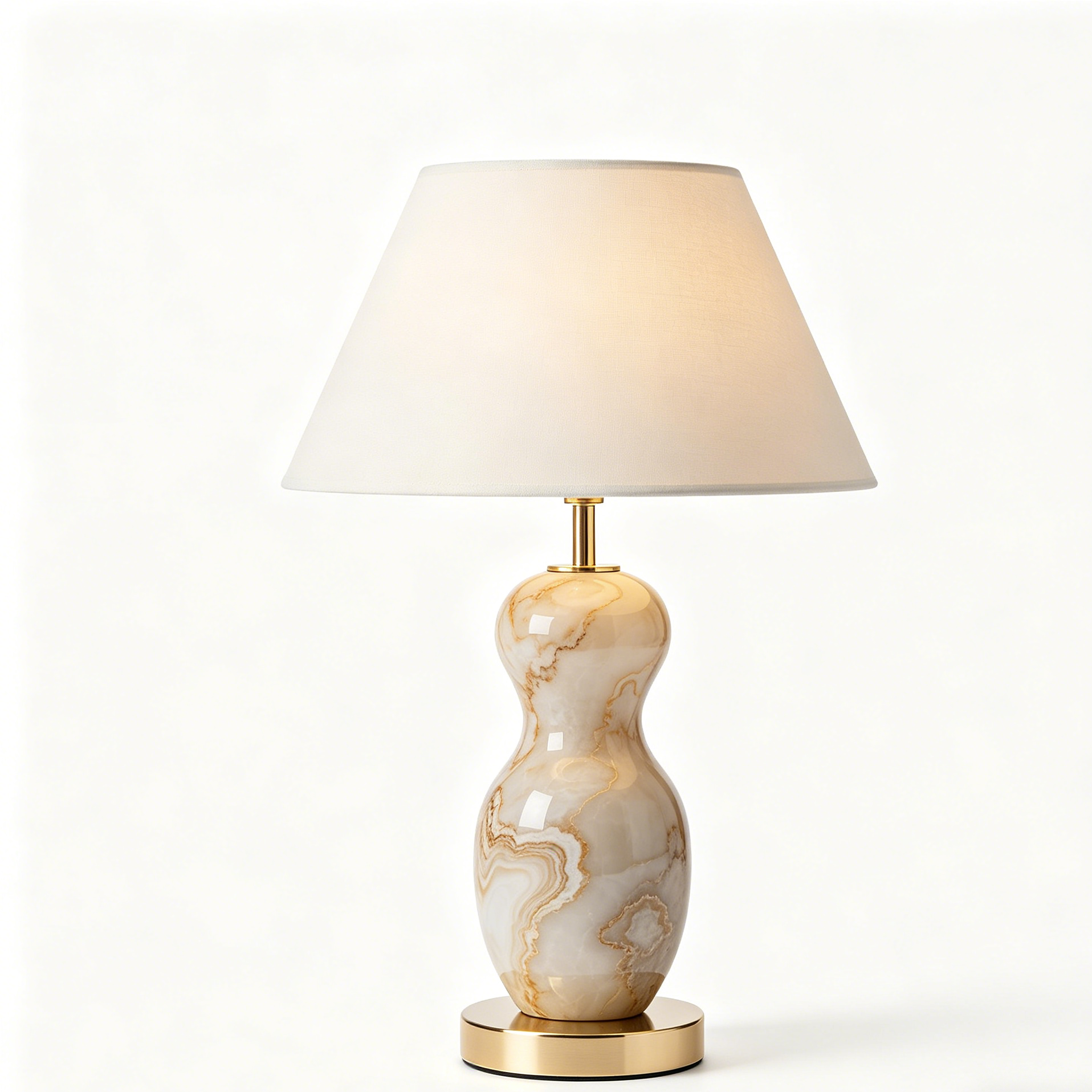 Retro Style Ceramic Bedside Lamp