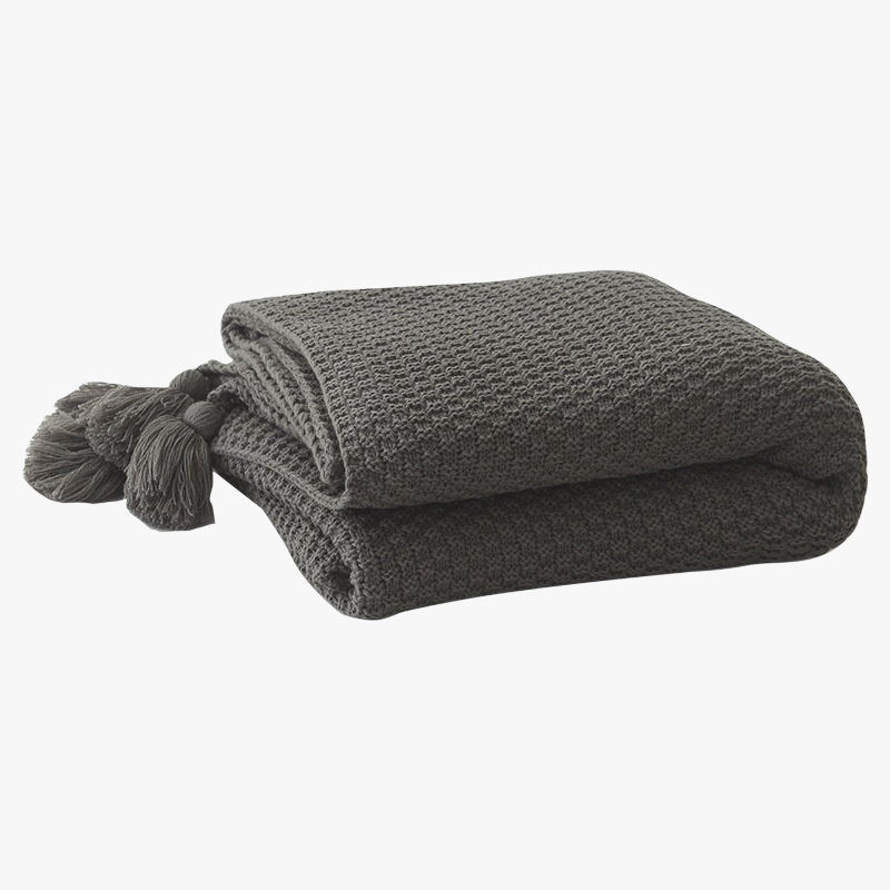 Home Office Scandinavian Knitted Woolen Leisure Blanket