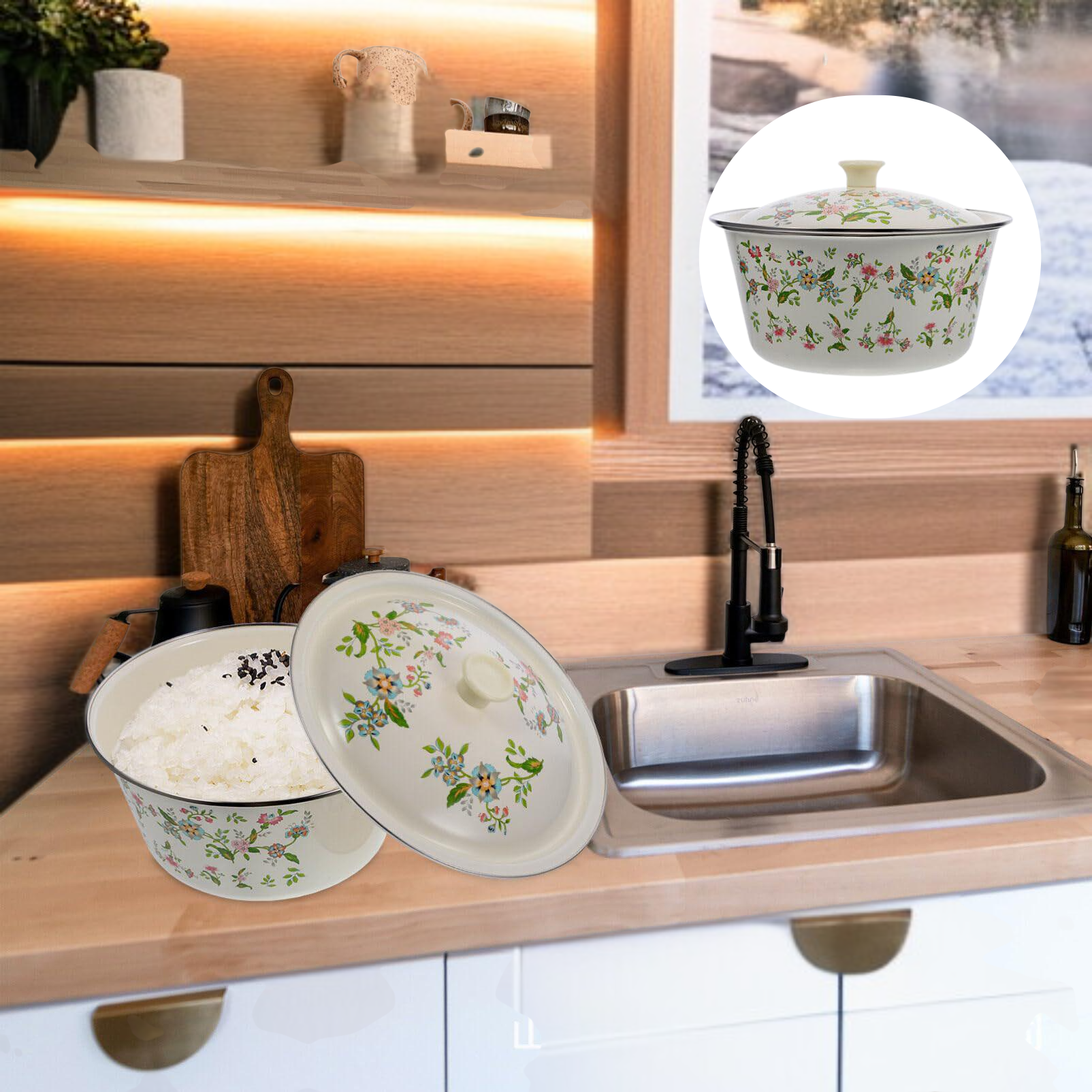 老式加厚豬油盆