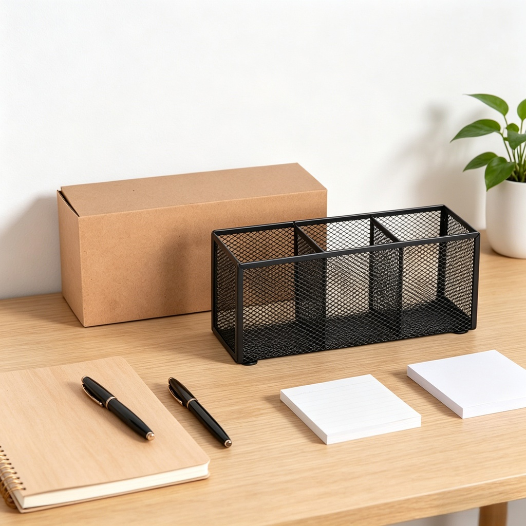 Boîte de rangement à compartiments multiples minimaliste