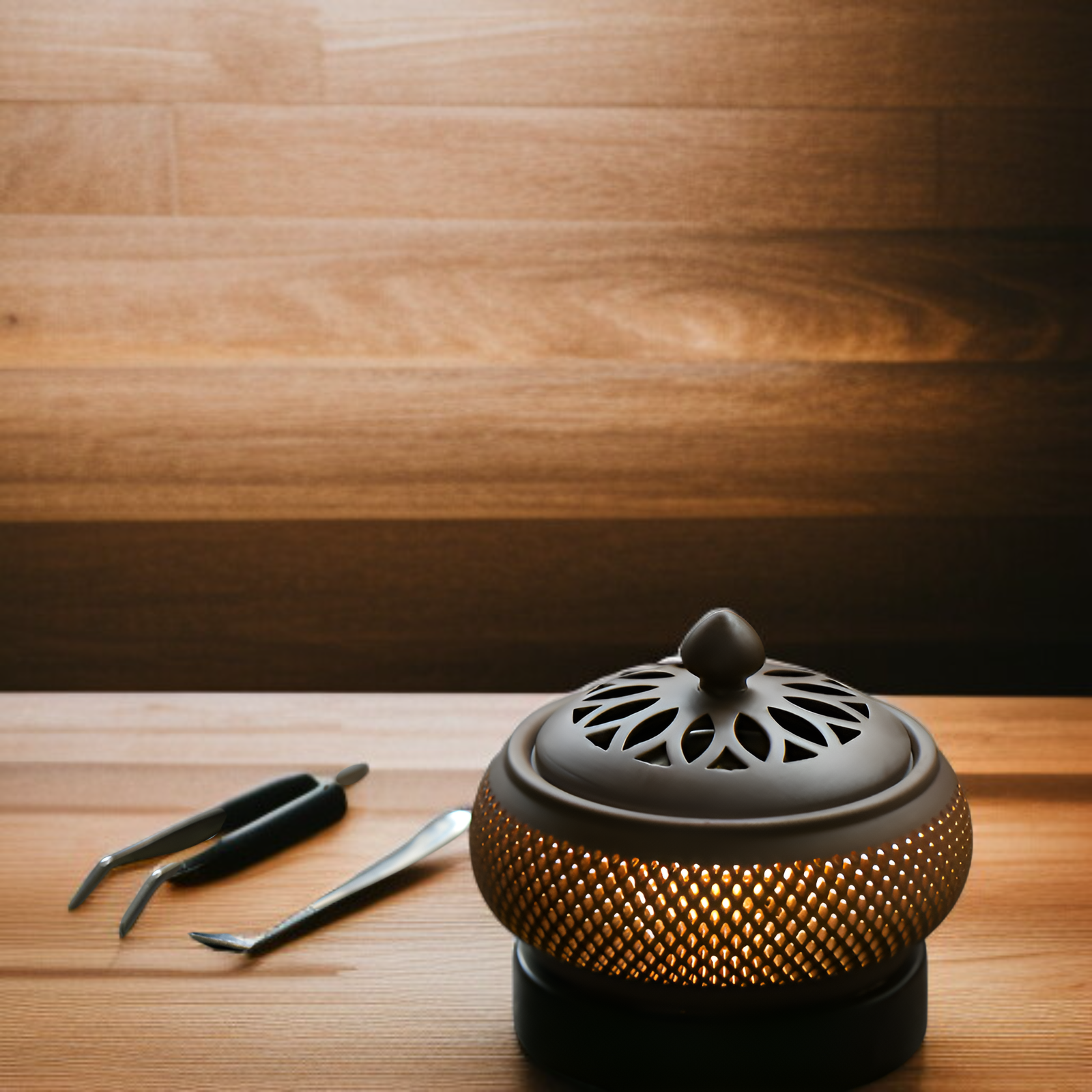 Quemador de aroma para aromaterapia en el hogar
