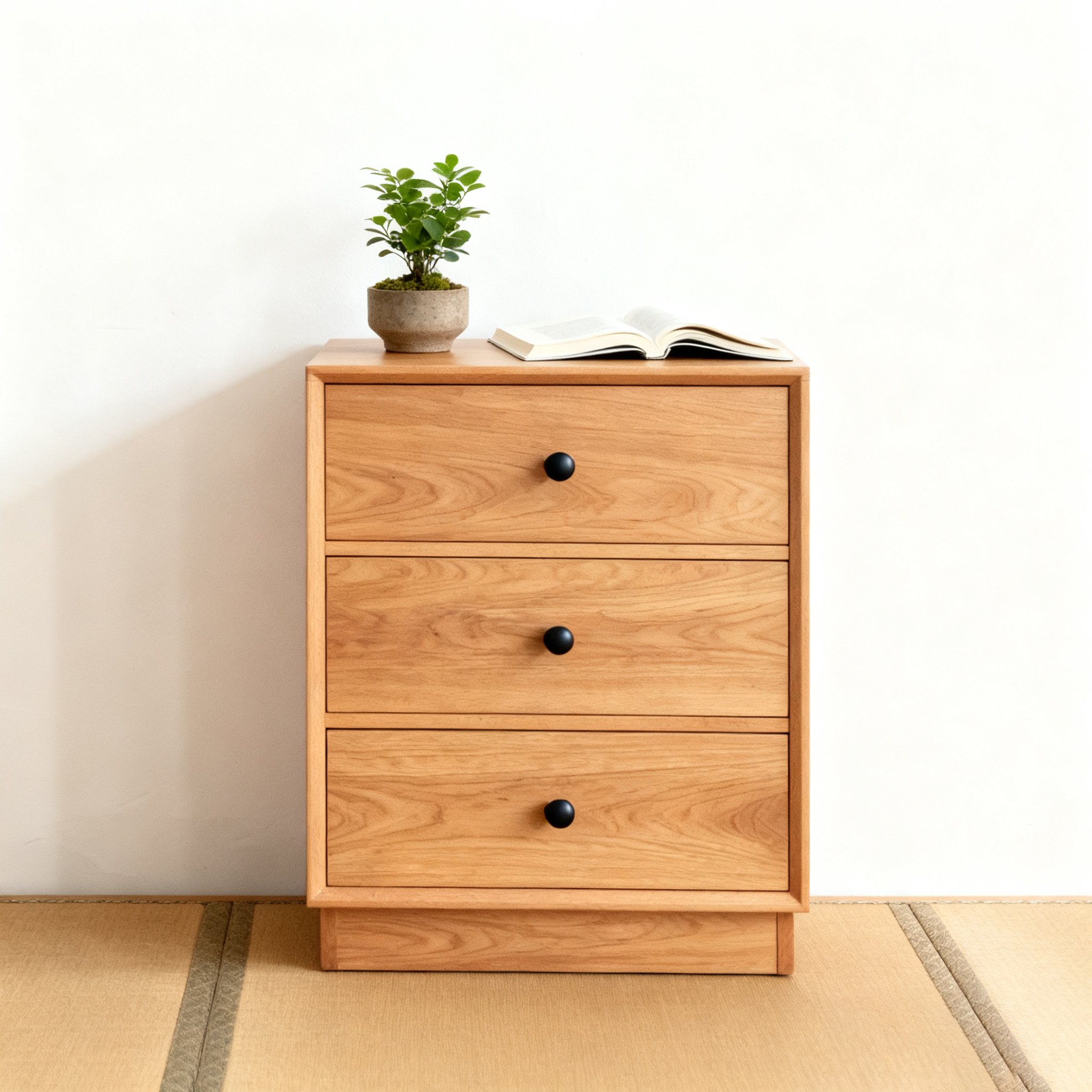 ナチュラルウッドキャビネット