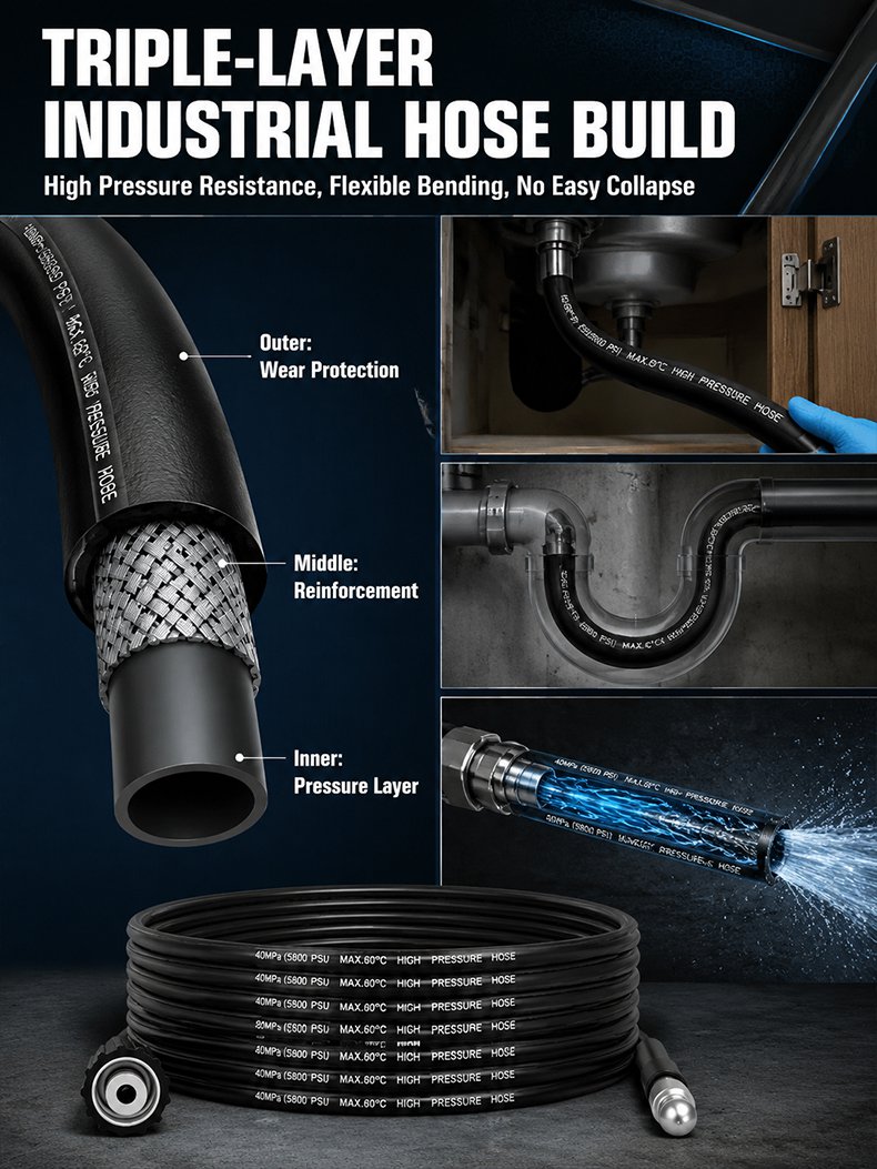 Hurricane-Level Professional Pipe Unclogging King