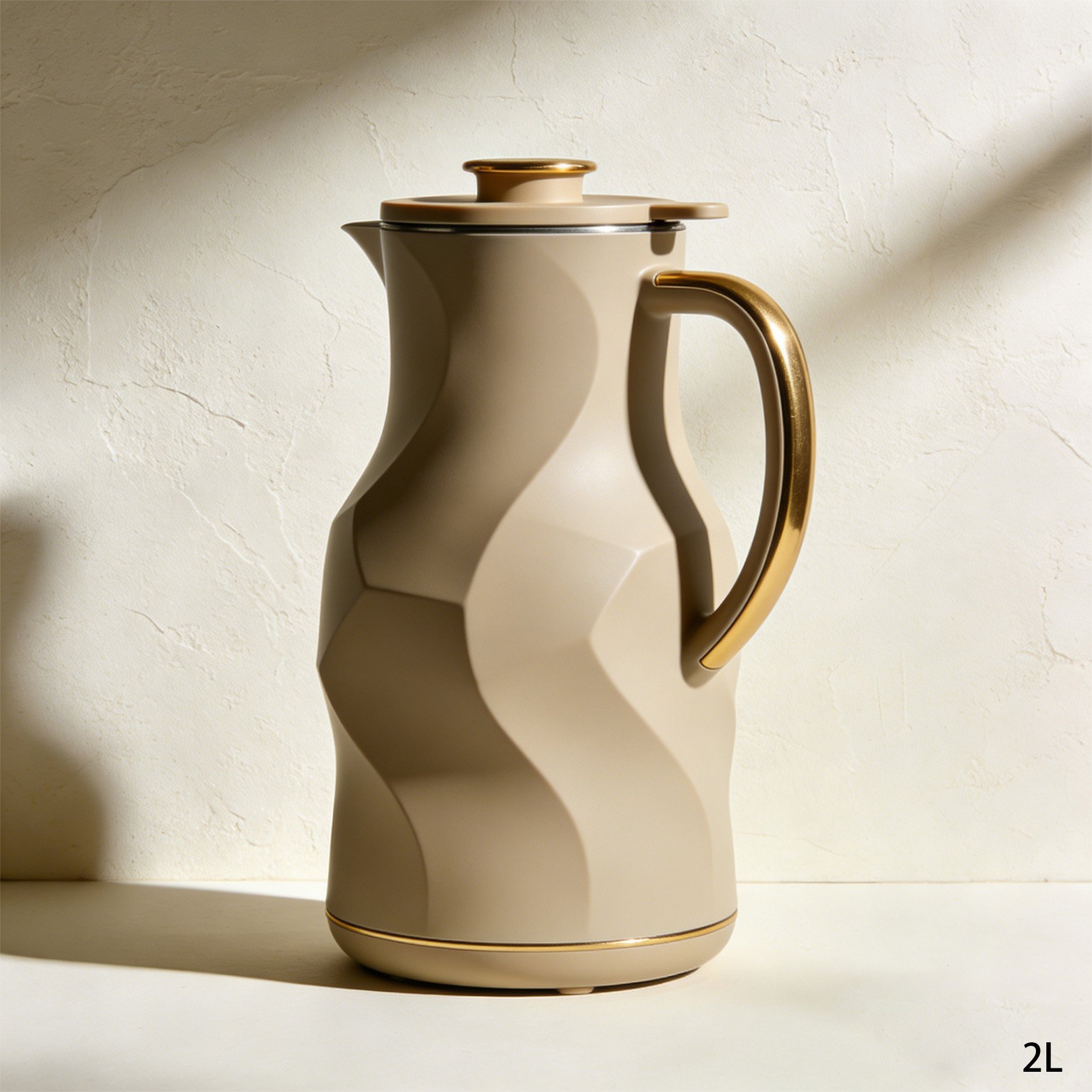 LED display on smart electric kettle for precise control