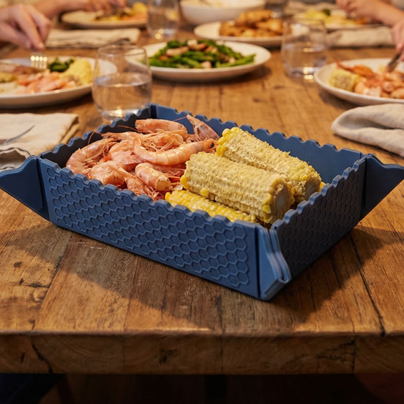 실리콘 매트의 창의적 수납 방법