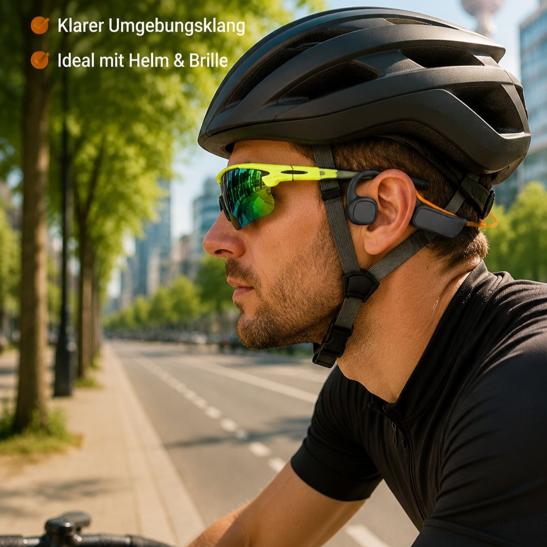 2025 neue leuchtende Luftleitung Bluetooth-Kopfhörer