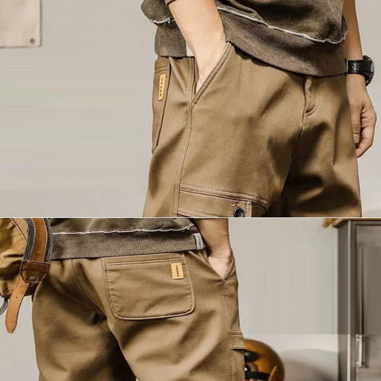 【メンズカーゴパンツ】ひんやり、高耐久、通気、快適、カッコイイ