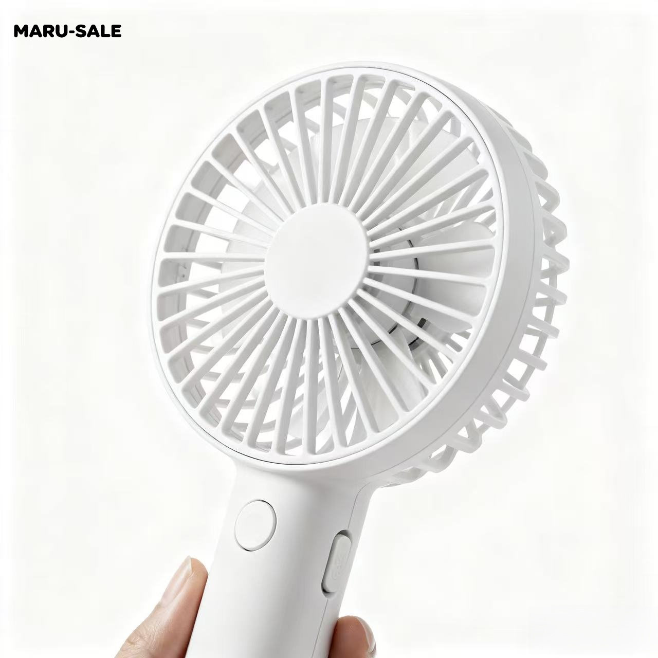 พัดลมพกพาขนาดเล็กพร้อมแบตเตอรี่อายุการใช้งานยาวนานพิเศษ (2 ตัว)