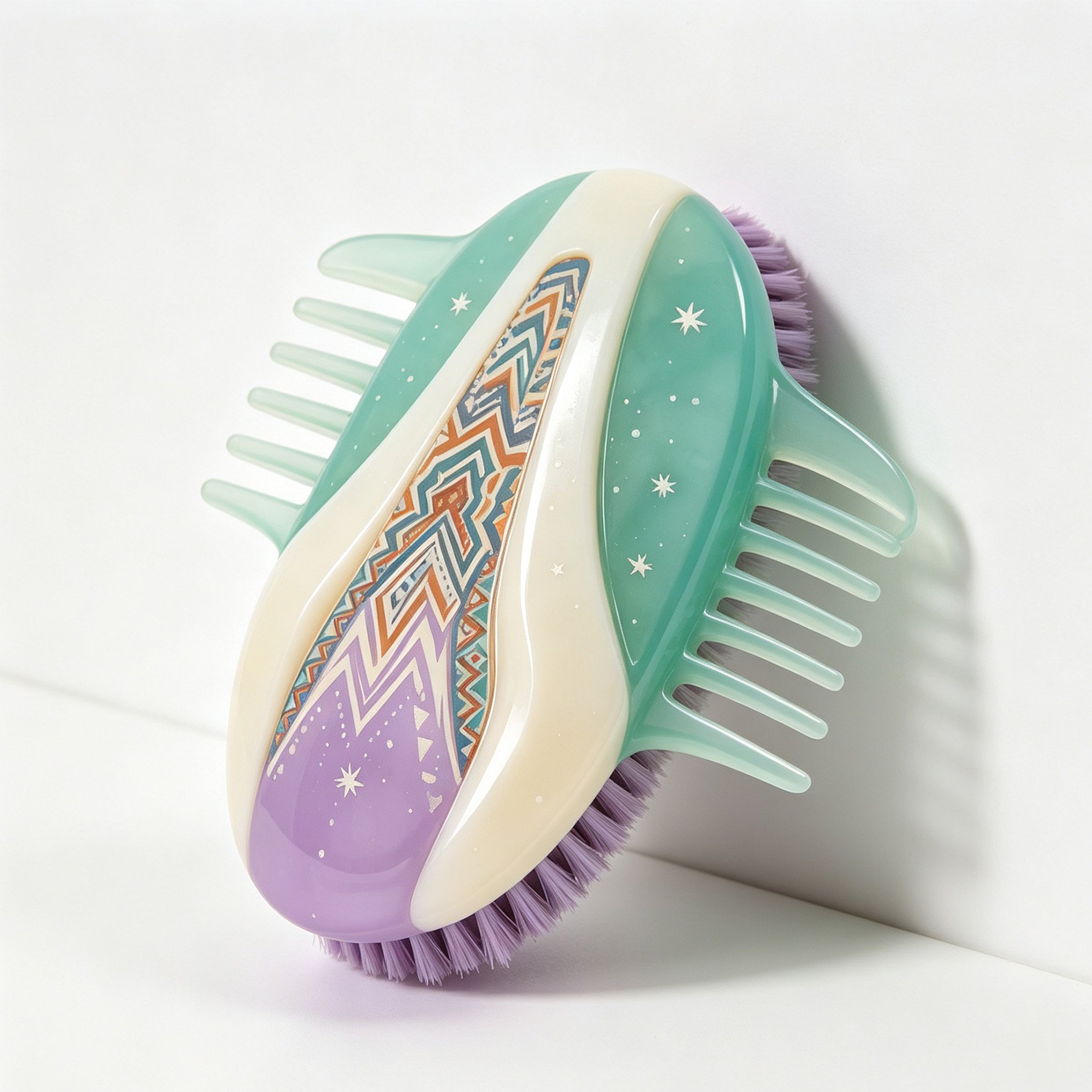 Star Island Crystal Massage Comb
